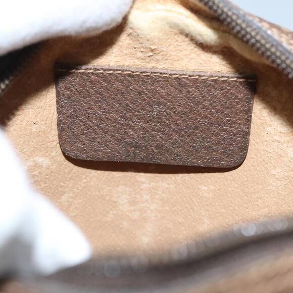 GUCCI GG Supreme Web Sherry Line Shoulder Bag Pvc Beige 156 02 066 - Picture 15 of 16